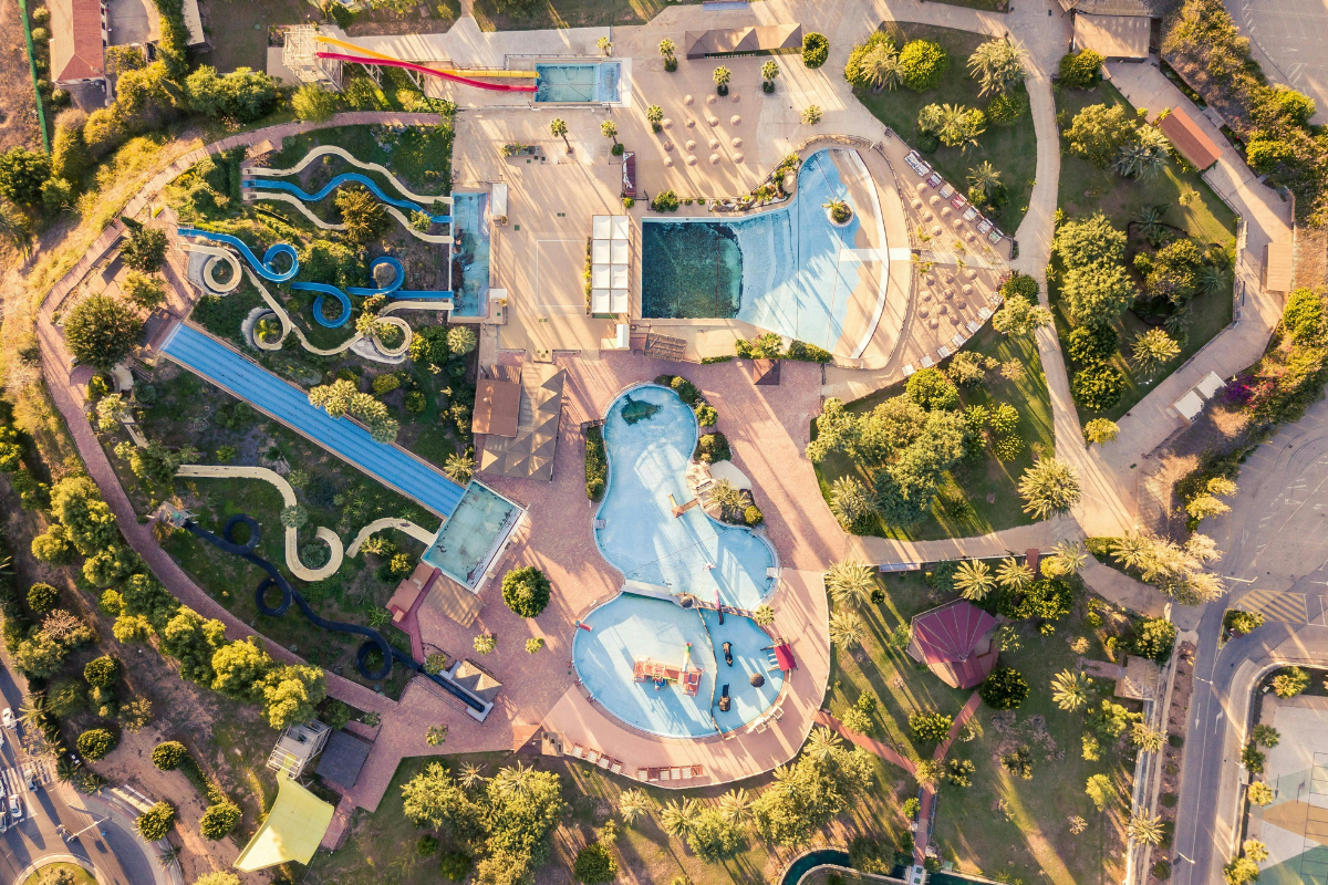 Sessão de fotos no local